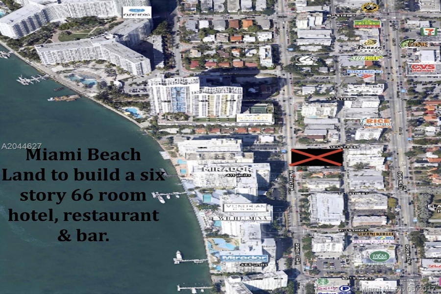 Miami Beach,Florida 33139,Commercial Land,WEST AV,A2044627