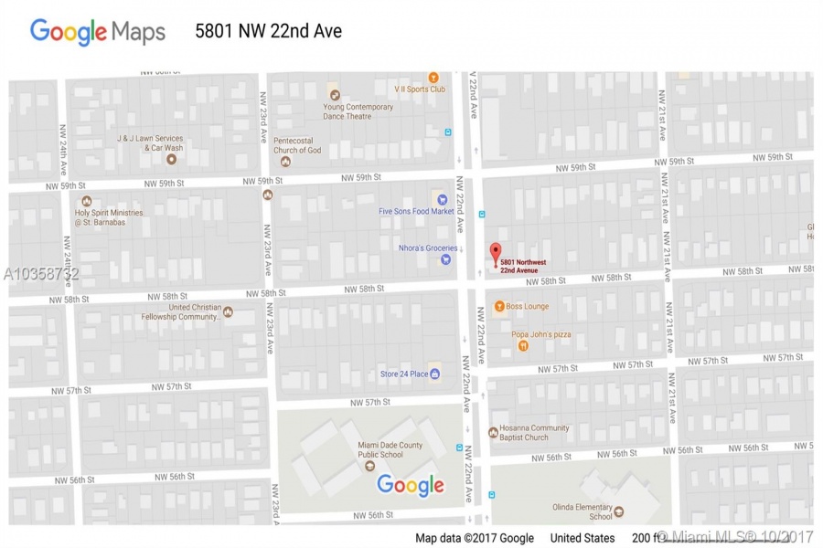Miami, Florida 33142, ,Commercial Property,For Sale,22nd Ave,A10358732